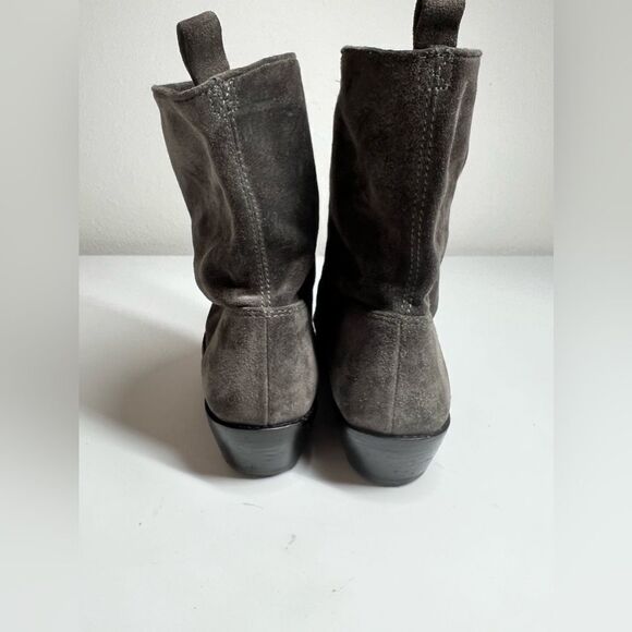 Via Spiga Gray Suede Ankle Boots Size 7,5 - Picture 6 of 13